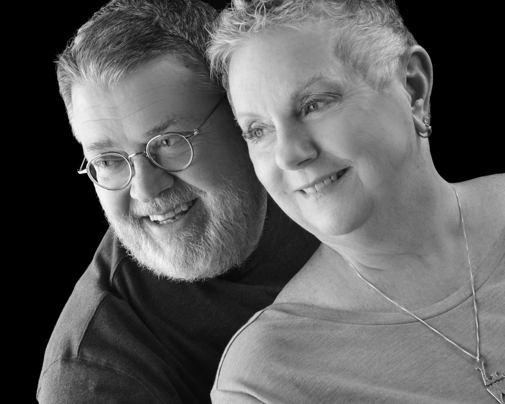 Father Wells and Leigh Warren